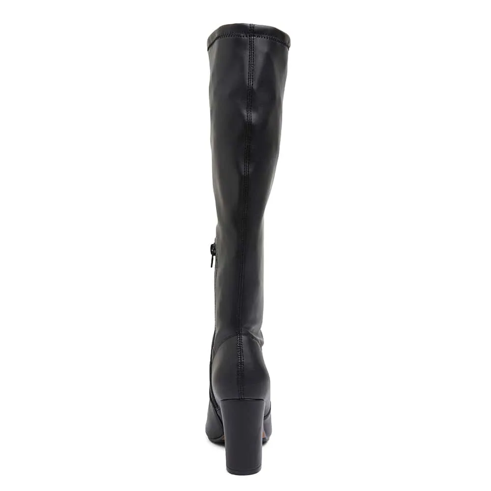 Zeck Boot in Black Smooth