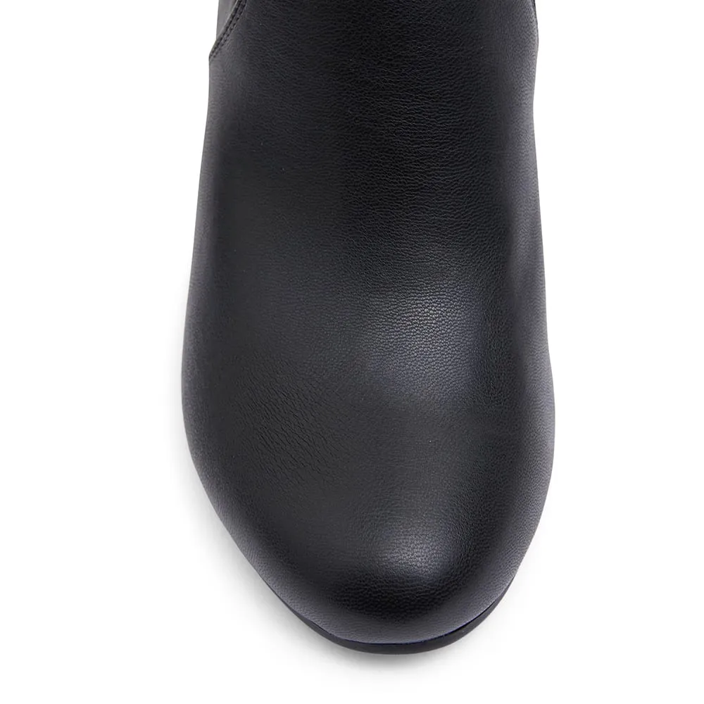 Zeck Boot in Black Smooth