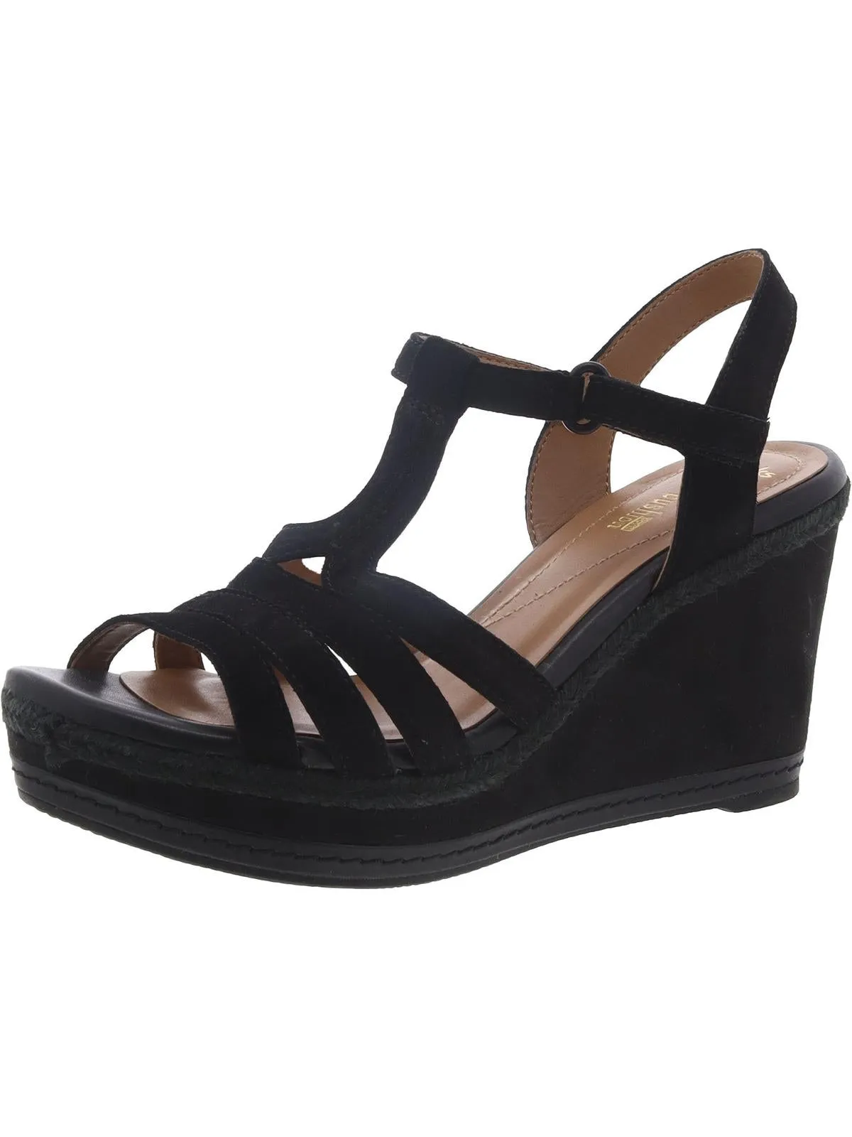 Zia Reign Womens Strappy Open Toe Wedge Sandals