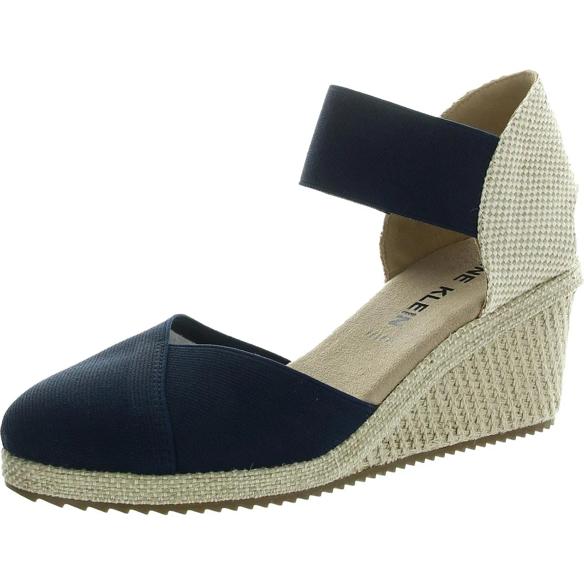 Zoey Womens Closed Toe Ankle Strap Wedge Sandals