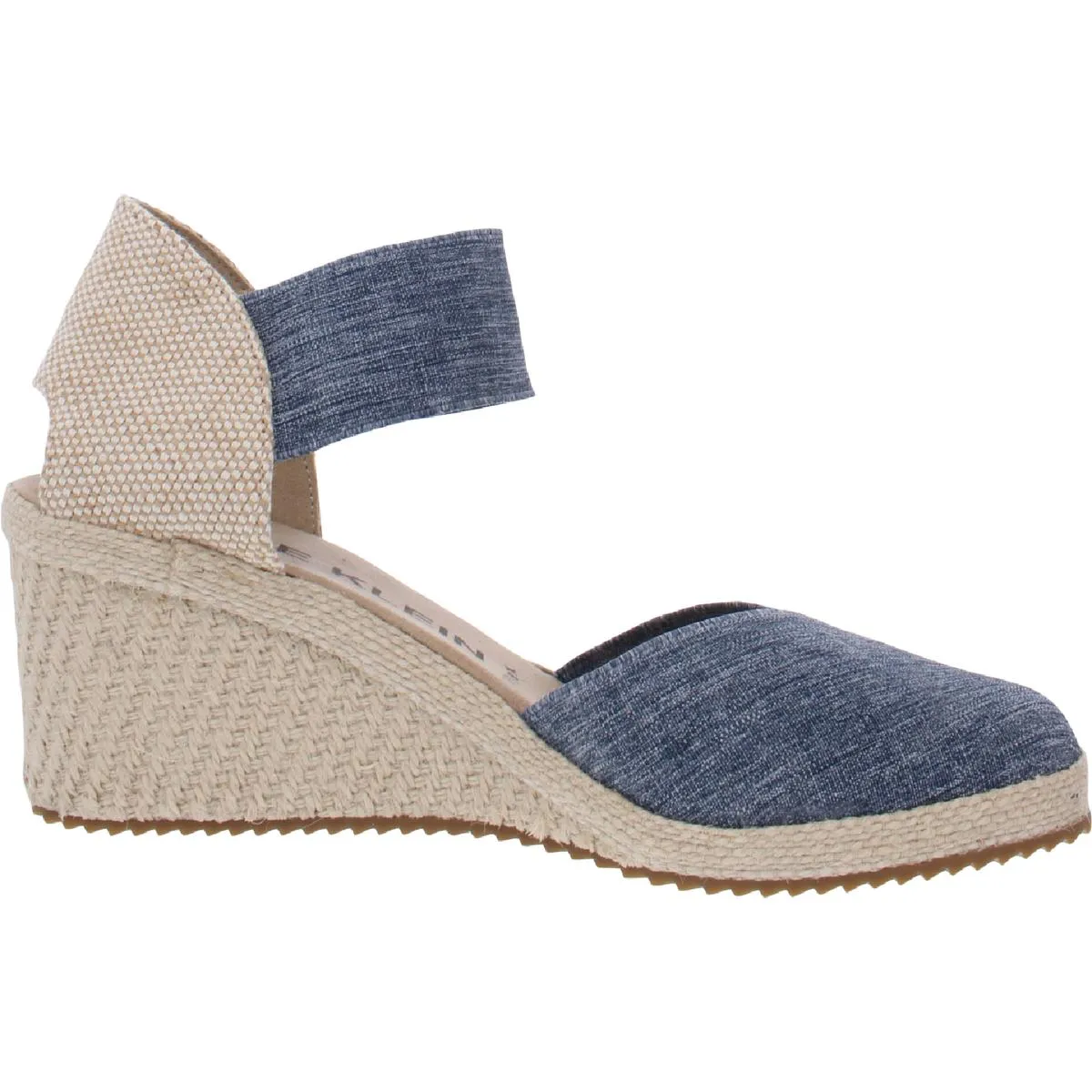 Zoey Womens Closed Toe Ankle Strap Wedge Sandals