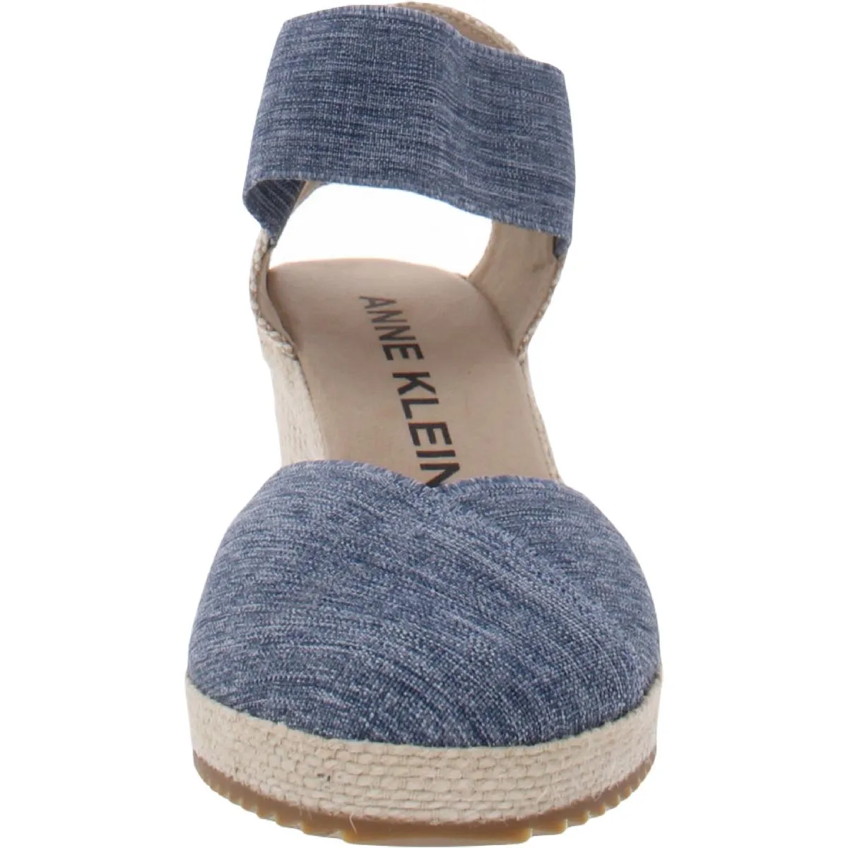 Zoey Womens Closed Toe Ankle Strap Wedge Sandals